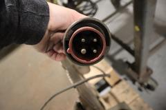 Electric Lift Table With Up/Down Pendant - Portable On Wheels