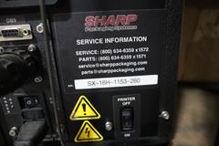 Bagging Center: SHarp SX-16H Bag Filler and Sealer, Metler Toledo Electronic Digital Scale, Granite Surface Plate, Steel Stand - Remote Foot Trip