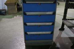 Maple Top Tool Cabinet with Saw Cutter Contents - 4 Drawer