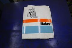 Baker XTR Stand-Up Electric Forklift, 4,000 Lb Cap, 21" Reach, 180" Max Lift Height, 