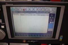 Amada FABIII-1025 CNC Hydraulic Press Brake, 110 Ton x 98.4", AMNC PC Control, Up-Acting, 6- Axis BG, Light Curtain