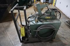 Linde V-200C MIG Welder 200 Amp, Wire Feed Unit, Tweco Torch, Cart