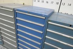 Lista Cabinet with 9 Drawers and Contents Wiedemann C3000 Turret Special Punches