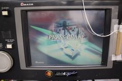 Amada FABIII-8025 (FBD-8025NT) CNC Hydraulic Press Brake, 88 Ton x 98.4", Up-Acting, AMN PC Control, 6-Axis BG, Lazer Curtain