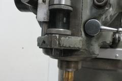 Bridgeport 1J Vertical Mill, Step Pulley Speed Change Head, 9"x42" Table, Newall DP700 2-Axis Digital Readouts