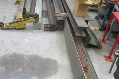  Overhead Shop Crane - Approx 16' X 20' Area with Aero Material Handling 1 Ton Under Slung Bridge Crane, ARO 1 Ton Air Operated Chain Hoist, 102" Under the Hook - THIS HAS BEEN DISASSEMBLED AND IS READY TO SHIP