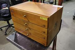 Meyer Pin and Plug Gage Set in Wood Divider Case - MInus Set: C10, M2, M3, M4