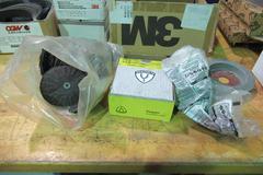 Abrasives, Large Assortment of Belts, Strips, Pads, Wheels and MORE