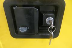 Justrite SureGrip EX Locking Flammable Liquid Storage Cabinet with Key