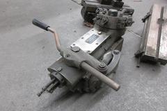 Hardinge DV-59 Lathe Dovetail Tools, Production Cross Slides (2) with Tool Holders, 6 Station Tool Turret Model L