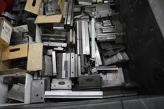 Amada Press Brake Die Segments, Ram Clamps and More in Crate