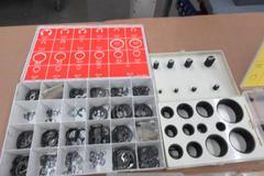 Hardware Snap Rings, Orings, Grease Zerks, Small Metric Bolts