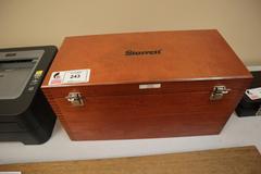 Starrett Micrometer Set (6) Mics 6"-12" with Case and Standards