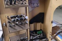 Haeger Model HP6-B Hardware Press, 6 Ton Capacity, 18" Throat, 0-8.5" Stroke