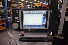 Amada FBD-5012NT CNC Hydraulic Press Brake, 55 Ton x 47.2", AMNC PC Control, UP-Acting, 6-Axis BG, Lazer Curtain