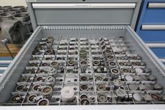 Lista Cabinet with 8 Drawers and Contents Wiedemann C3000 Turret Special Punches