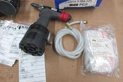 Pneumatic Pop Rivet Guns With Parts and Accessories **Unknown Working Order**