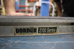 Dorner 2100 Series Pneumatic Belt Conveyor 1.75"W x 48"