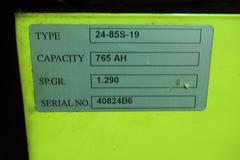 Caterpillar M50D-SA 5000 LBS Electric Forklift with Charger, Triple Mast, Cushion Tires, Side Shift, 48" Forks