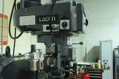 Lagun FTV-2 Vertical Knee Mill with Newall Topaz 2-Axis DRO, Mitutoyo Quill Scale, Servo Power Feed Table