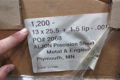 Pallet of 6x25.5x1.5" Lip Wicketed Bags, Approx 33 Cases, 1200 Bags Per Case