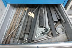 Lista 7 Drawer Cabinet with Surplus Materials & Fixtures