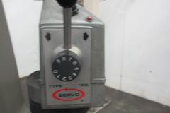 Bridgeport 1J Vertical Mill, Step Pulley Speed Change Head, 9"x42" Table, Newall DP700 2-Axis Digital Readouts