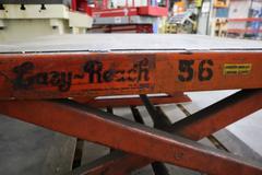 Easy-Reach Scissor Table, 4,000 Lb Capacity, 40"x42"x21.5", Adjustable Height