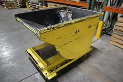 Scrap Hopper, Portable, Self-Dumping with Fork Slots