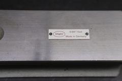 Mahr Precision 12" Level .001" Per Foot in Wood Case