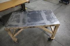 Steel Rolling Heavy Duty Table
