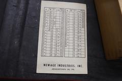 Newage Portable Hardness Tester with Standards in Wood Case