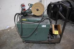 Linde V-200C MIG Welder 200 Amp, Wire Feed Unit, Tweco Torch, Cart