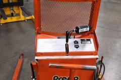 Presto WPS5036-20 Electric Stacker Lift Truck, 2,000# Cap, 36" Lift Height, 42" Forks, 50" Between Outriggers, 12 Volt Battery and Charger