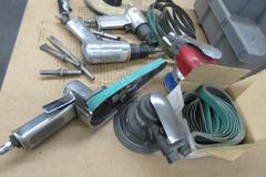 Pneumatic Air Tools, Chisels, Dayton Finger Sander, Random Orbital Sanders, 1/4" Ratchet