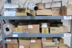 Metal Adjustable 5 Shelf Unit with Uline Packing Supplies, Bags, Stretch Wrap, Tape and More