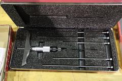 Inspection Devices: 20" Trammel Beam, Depth Micrometer, Verneer Caliper - Dial Type 6"