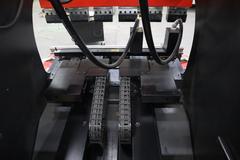 Amada FBD-5012NT CNC Hydraulic Press Brake, 55 Ton x 47.2", AMNC PC Control, UP-Acting, 6-Axis BG, Lazer Curtain