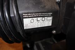 Ironton 14" Dry Cut Chop Saw - 3-3/8 HP W/ Extra Metal Blade