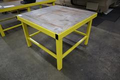 Steel Table, Heavy Duty 42' x 42" x 28.5"