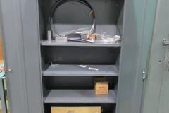 Equipto 2-Door Cabinet with Contents