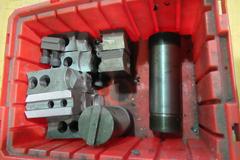 Kitagawa B-206 6" 3-Jaw Hydraulic Chuck with Assorted Jaws