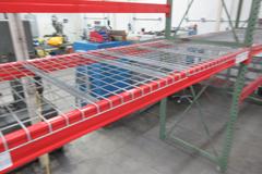 Tear Drop Pallet Racking, (2) Sections