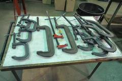 C-Clamps, Assorted from 5" to 12"