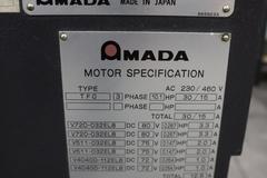 Amada FABIII-8025 (FBD-8025NT) CNC Hydraulic Press Brake, 88 Ton x 98.4", Up-Acting, AMN PC Control, 6-Axis BG, Lazer Curtain