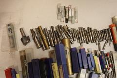 HSS and Carbide End Mills, Assorted