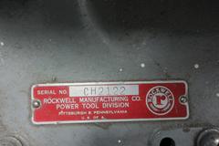 Rockwell 6"x48" Belt Sander on Steel Pedestal