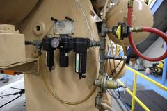 Bliss 21-1/2 OBI Punch Press, 60 Ton Back Geared, 3.75" Stroke, Air Clutch Brake