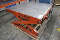 Easy Reach Scissor Table, Adjustable Height, 4,000 Lb Capacity, 40" x 42" Surface