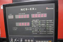 Amada FBD-1253E CNC Hydraulic Press Brake, 138 Ton x 122", Up-Acting, NC9-EXII Controls, Light Curtains